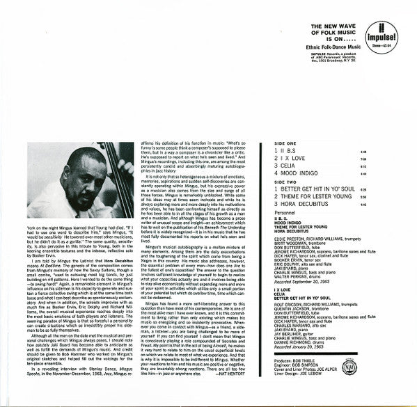 Mingus Mingus Mingus Mingus Mingus
