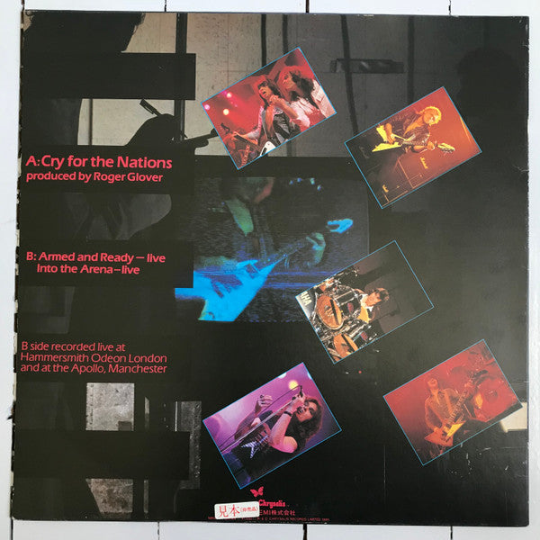 Release: Cry For The Nations-Vinyl-Japan-1981-WWS-41003-11798621