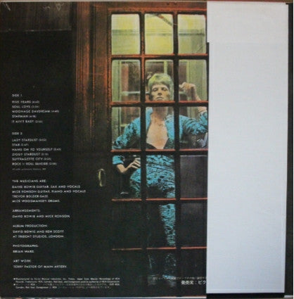 The Rise And Fall Of Ziggy Stardust And The Spiders From Mars