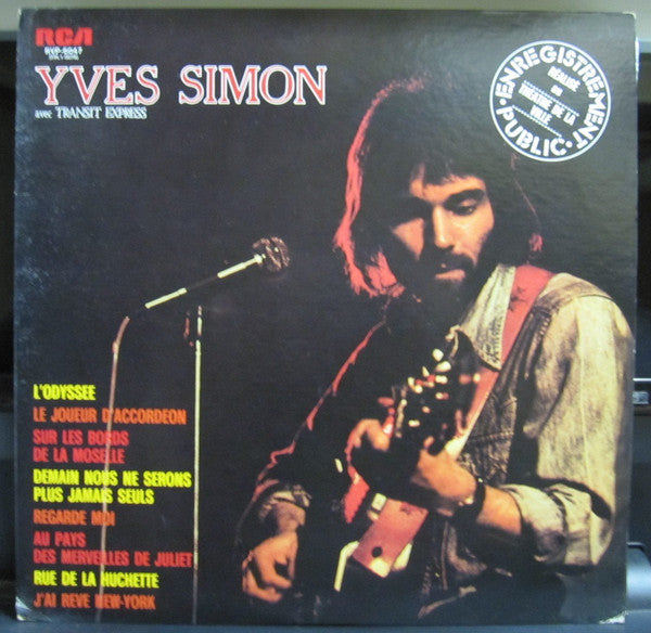 Release: Enregistrement Public Réalisé Au Théâtre De La Ville-Vinyl-Japan-1976-RVP-6047-12236212