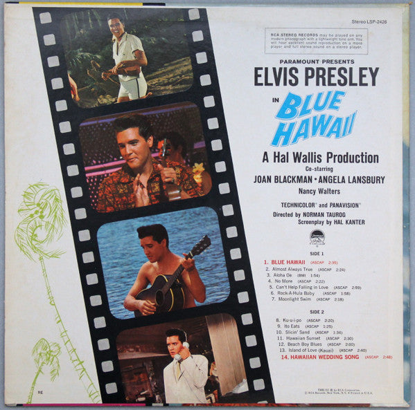 Release: Blue Hawaii-Vinyl-US-1977-LSP-2426, LSP 2426-14009187