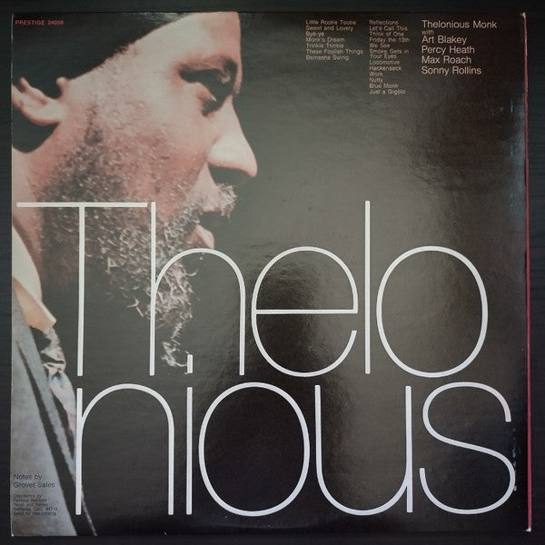 Release: Thelonious Monk-Vinyl-US-None-PR 24006, PRST-24006-30362222