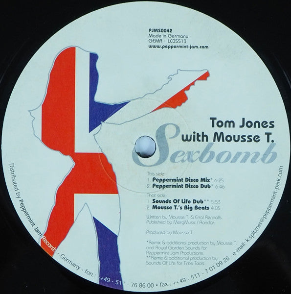 Master Release: Sex Bomb by Tom Jones