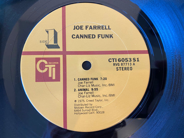 Master Release: Canned Funk by Joe Farrell