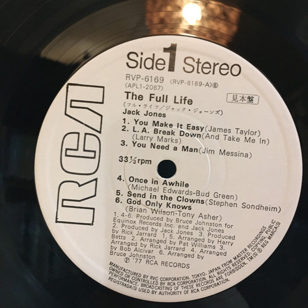 Release: The Full Life-Vinyl-Japan-1977-RVP-6169-26674457