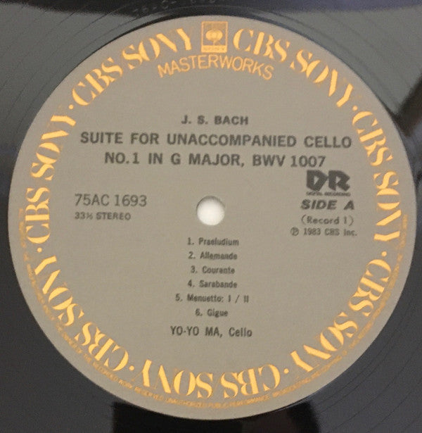 Master Release: The Unaccompanied Cello Suites / Suiten Für Violoncello / Les Suites Pour Violoncelle Seul by Johann Sebastian Bach
