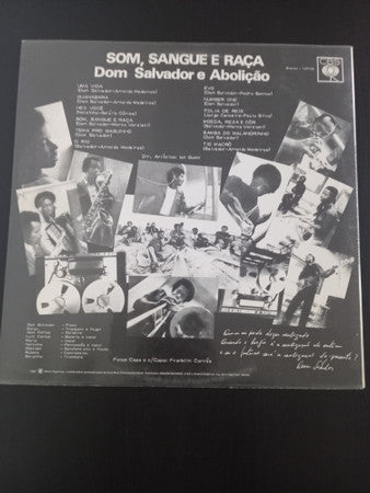 Master Release: Som, Sangue E Raça by Dom Salvador E Abolição