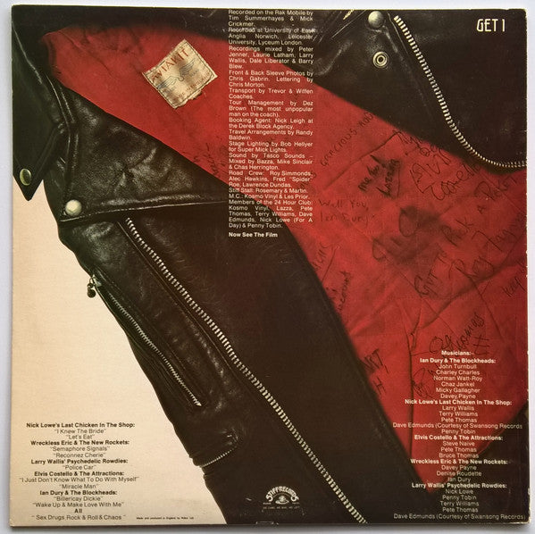 Release: Stiffs Live Stiffs-Vinyl-UK-1978-GET 1-10710574