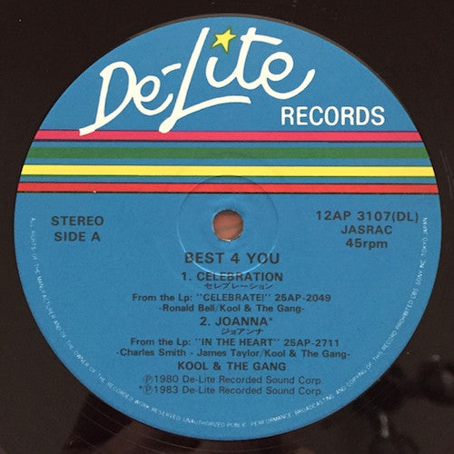 Master Release: Celebration / Morning Star by Kool & The Gang