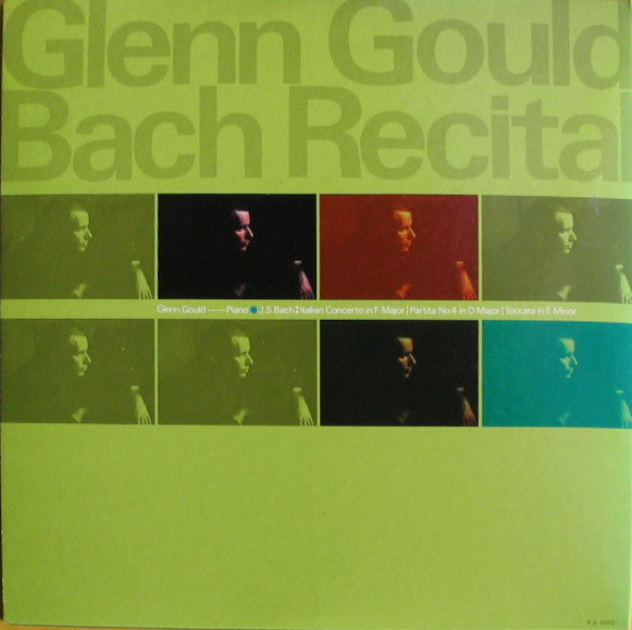 Release: Glenn Gould Bach Recital-Vinyl-Japan-1972-SOCL 28-19932046