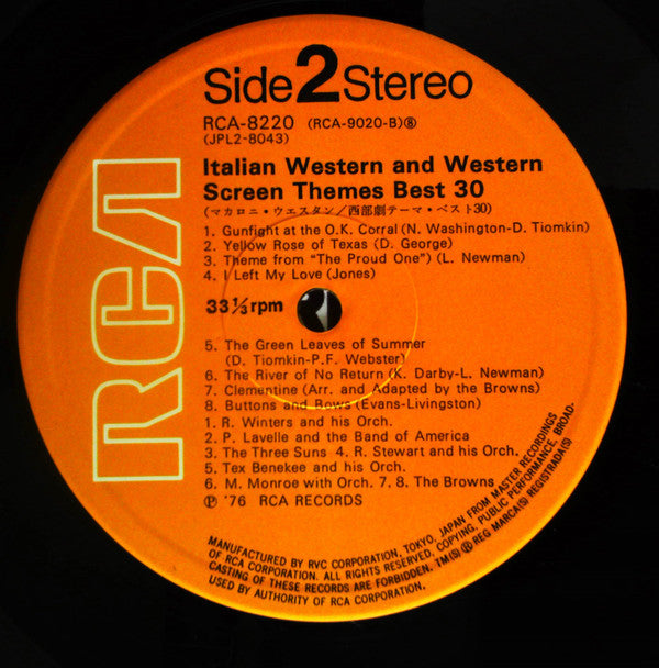 Italian Western And Western Screen Themes Best 30