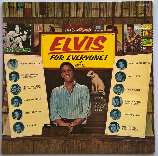 Release: Elvis For Everyone!-Vinyl-Japan-1965-SHP-5500-10679066