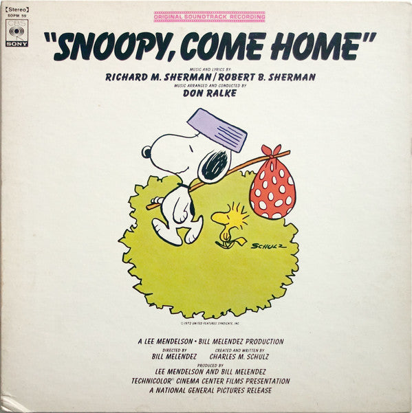 Release: "Snoopy, Come Home" Original Soundtrack Recording-Vinyl-Japan-1972-SOPM - 59, SOPM-59-11019234