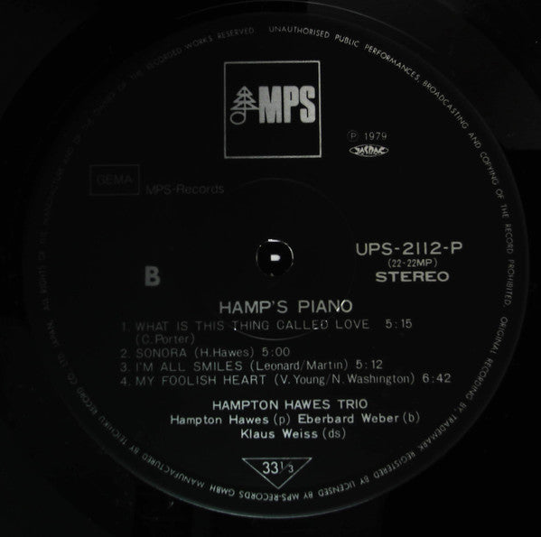 Hamp's Piano