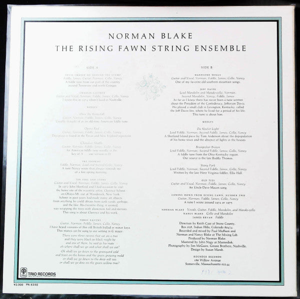 Master Release: The Rising Fawn String Ensemble by Norman Blake (2)