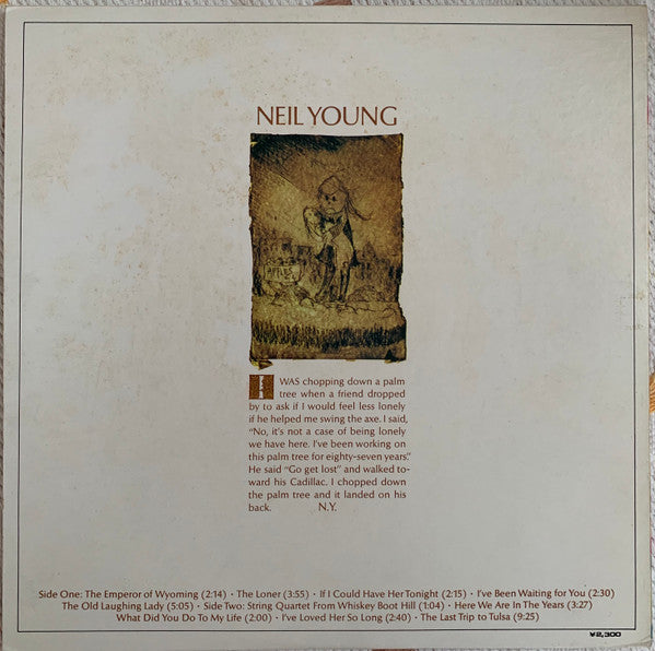 Release: Neil Young-Vinyl-Japan-None-P-8121R-15854332