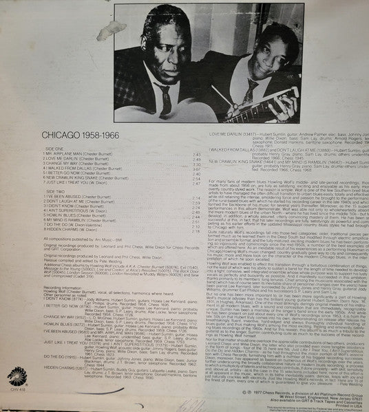 Release: Change My Way-Vinyl-US-1977-CHV418-33421709