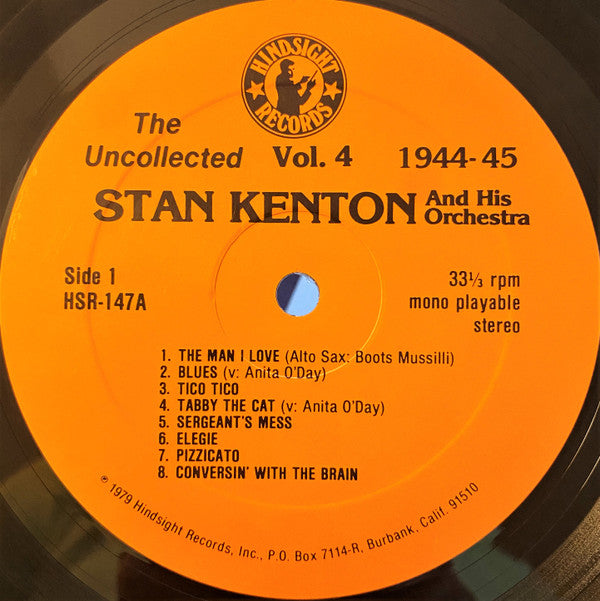 The Uncollected Stan Kenton, Vol. 4, 1944-1945