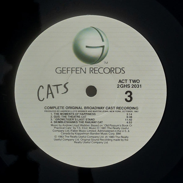 Cats - Complete Original Broadway Cast Recording