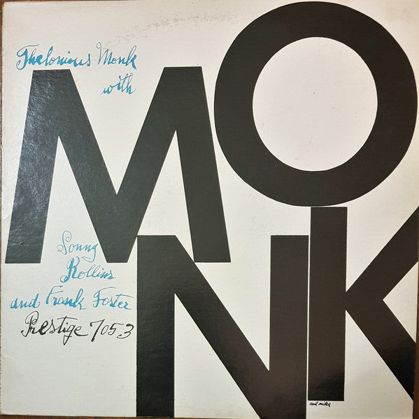Release: Thelonious Monk-Vinyl-US-1982-P-7053, OJC-016-20325241