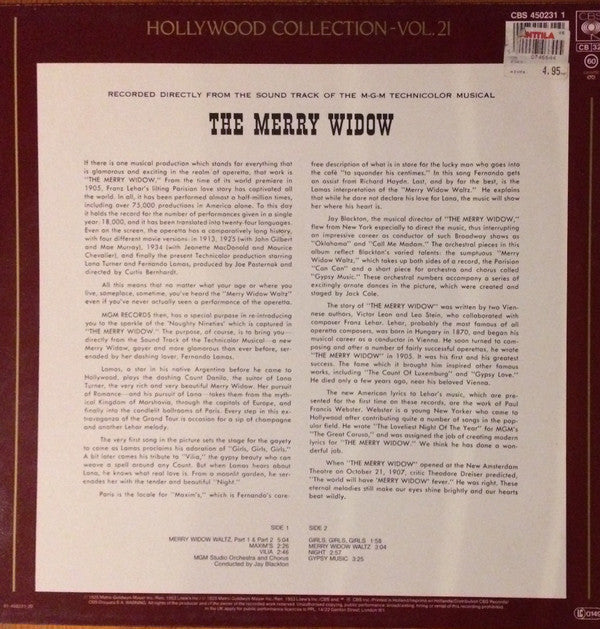 Master Release: The Merry Widow by Fernando Lamas
