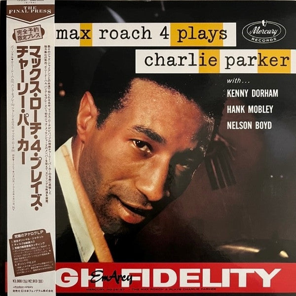 Release: The Max Roach 4 Plays Charlie Parker-Vinyl-Japan-1992-DMJ-5026-10090682