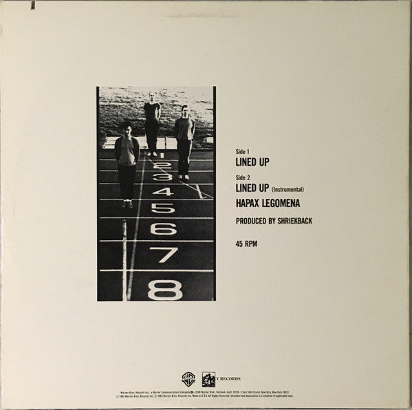 Master Release: Lined Up by Shriekback