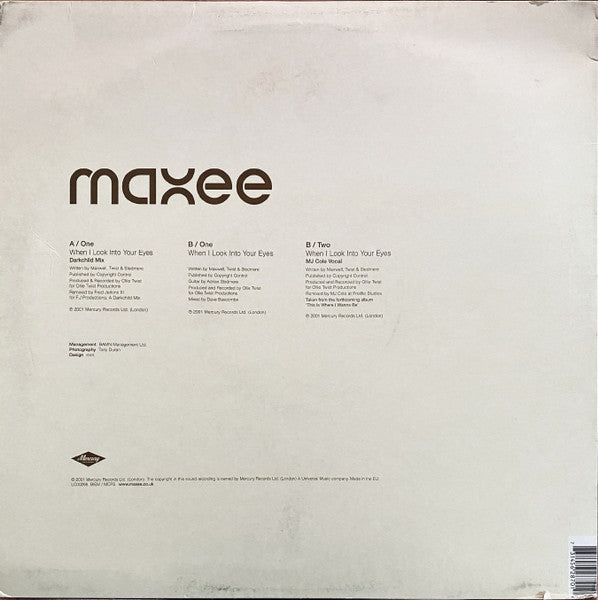 Master Release: When I Look Into Your Eyes by Maxee