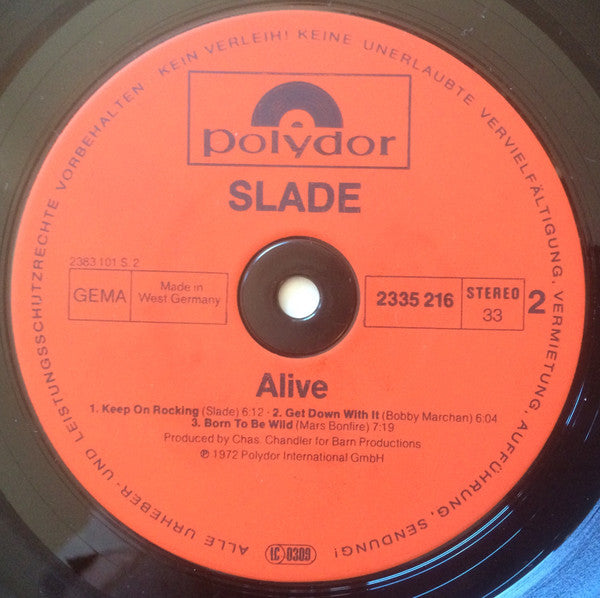 Slade Alive! / Slade Alive Vol Two