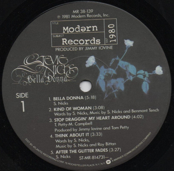 Release: Bella Donna-Vinyl-US-1981-MR 38-139-13064975
