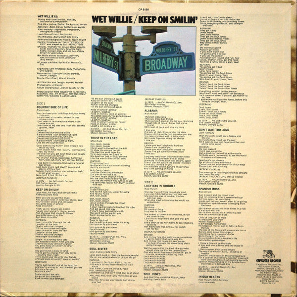 Master Release: Keep On Smilin' by Wet Willie