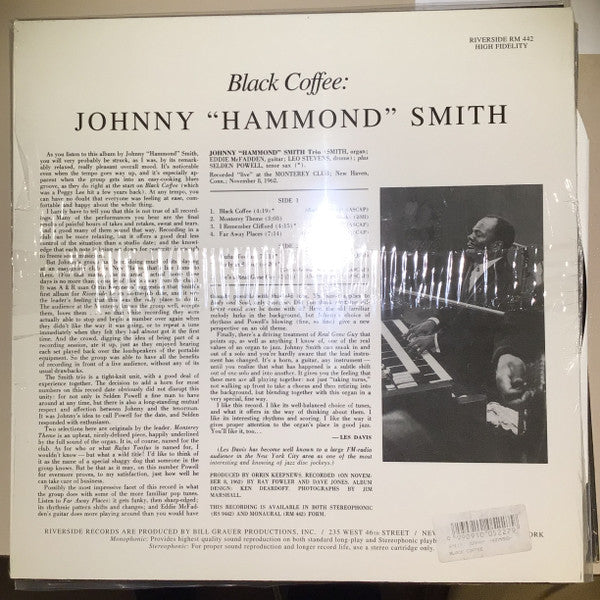 Master Release: Black Coffee by Johnny Hammond