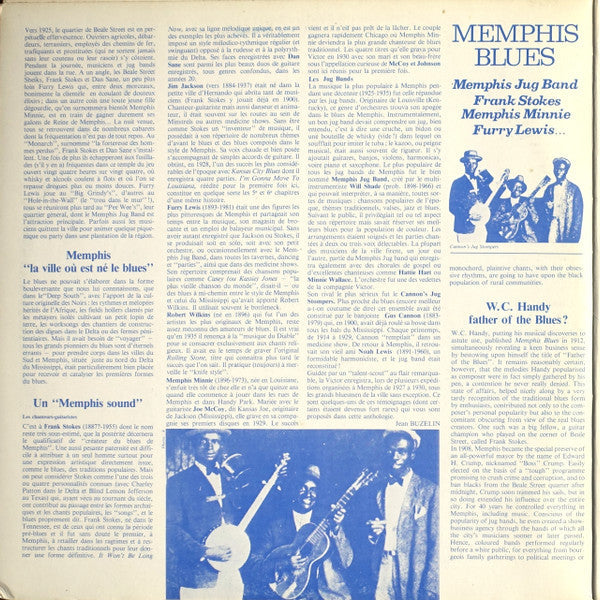 Release: Memphis Blues (1928-1930)-Vinyl-Europe-1984-NL 89276-10464067