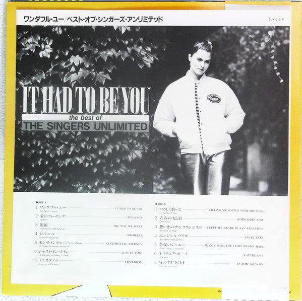 It Had To Be You / The Best Of The Singers Unlimited