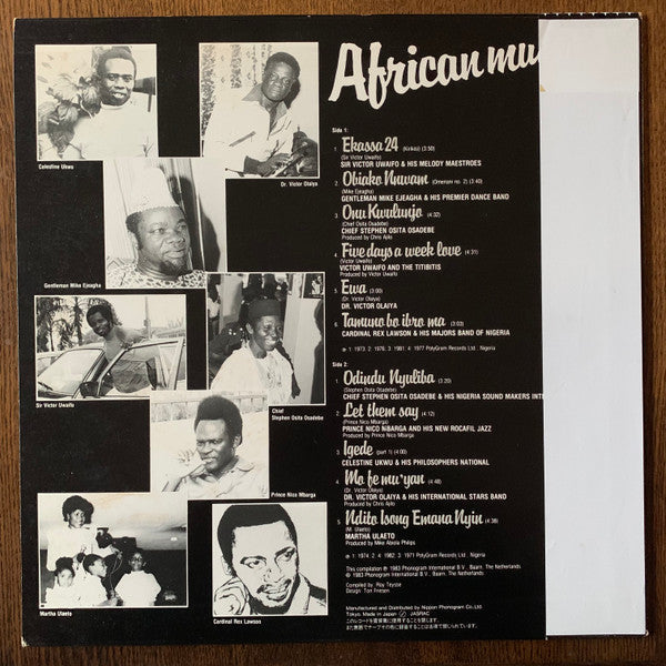 Master Release: African Music by Various