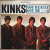 The Kinks - You Really Got Me (Vinyl, LP, Album, Reissue, Stereo) Very Good Plus (VG+) / Fair (F)
