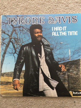 Master Release: I Had It All The Time by Tyrone Davis