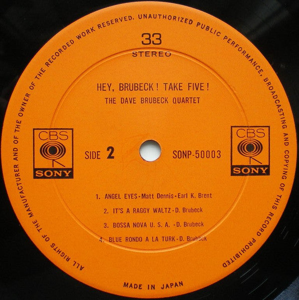 Hey Brubeck, Take Five