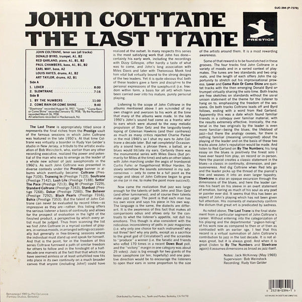 The Last Trane