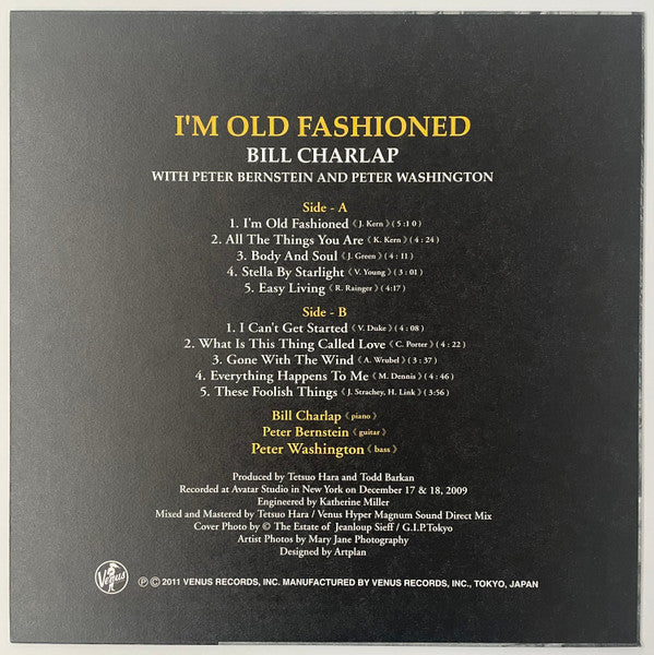 Release: I'm Old Fashioned-Vinyl-Japan-2011-VHJD-42-22339624