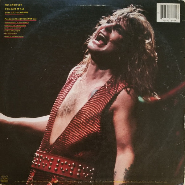Master Release: Mr Crowley by Ozzy Osbourne