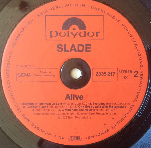 Slade Alive! / Slade Alive Vol Two