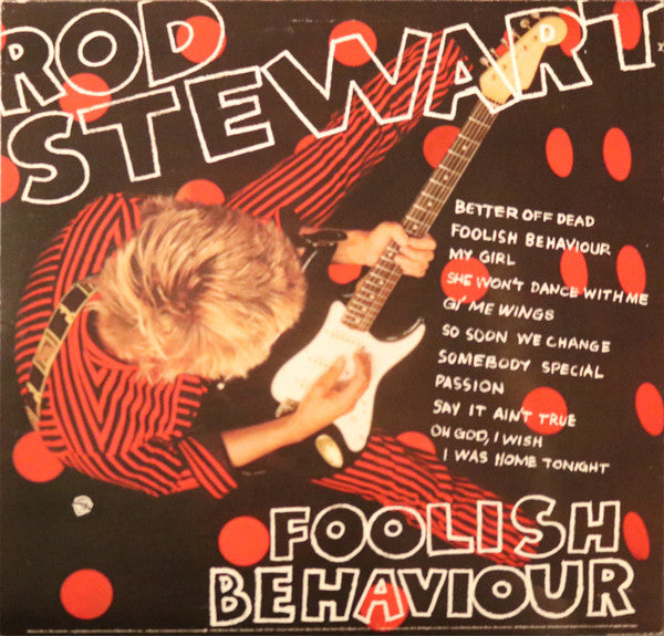 Release: Foolish Behaviour-Vinyl-US-1980-HS 3485-17181904