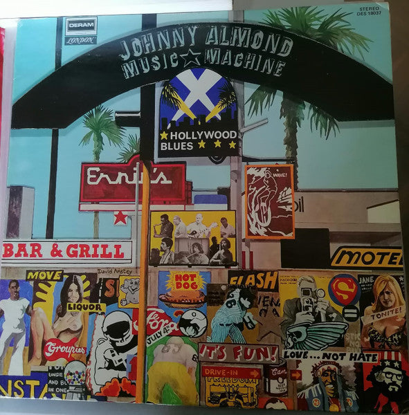 Master Release: Hollywood Blues by Johnny Almond Music Machine