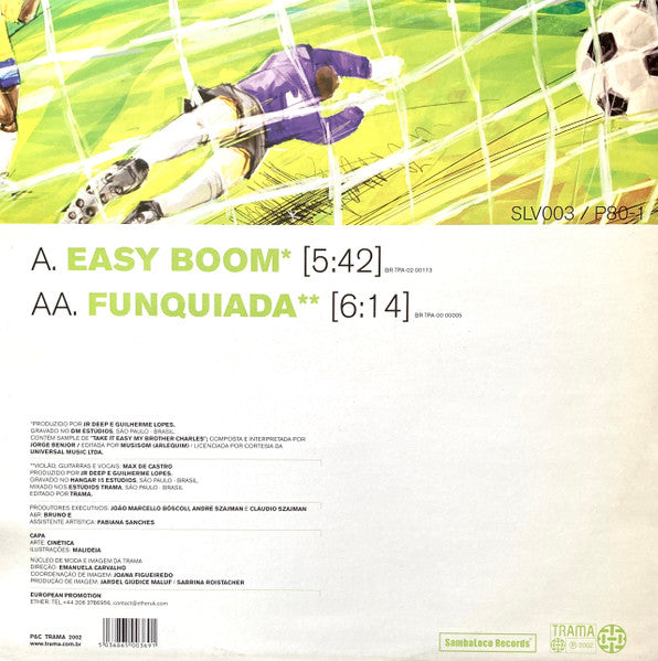 Release: Easy Boom / Funquiada-Vinyl-Brazil-2002-SLV 003-69816