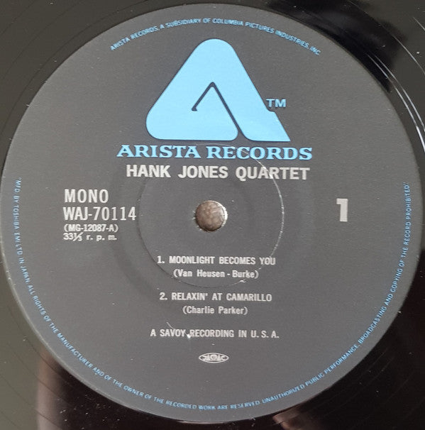 Hank Jones Quartet
