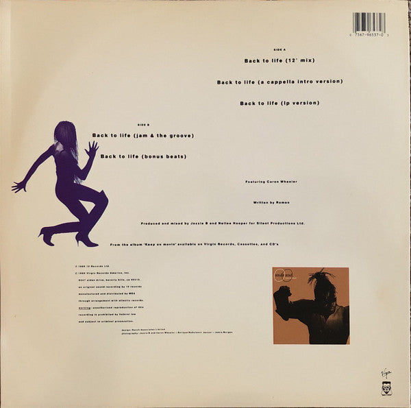Release: Back To Life (However Do You Want Me)-Vinyl-US-1989-96537-0, 0-96537-16461003