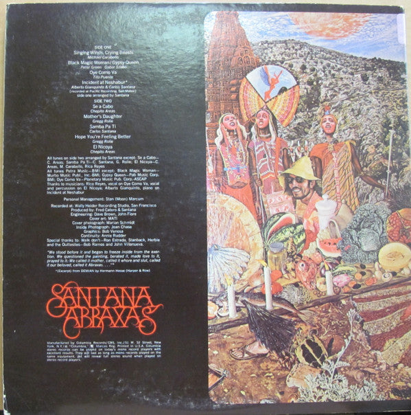 Release: Abraxas-Vinyl-US-None-KC 30130, PC 30130-24617606