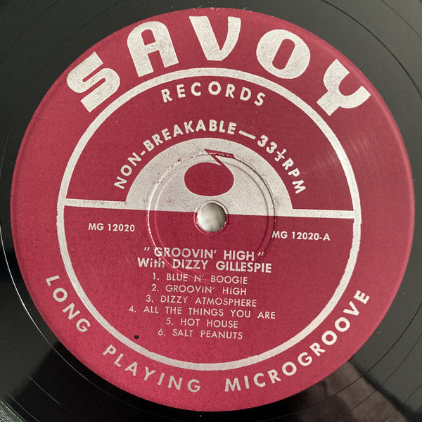 Release: Groovin' High-Vinyl-US-None-MG-12020-20452312