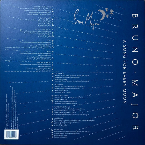 Master Release: A Song For Every Moon by Bruno Major